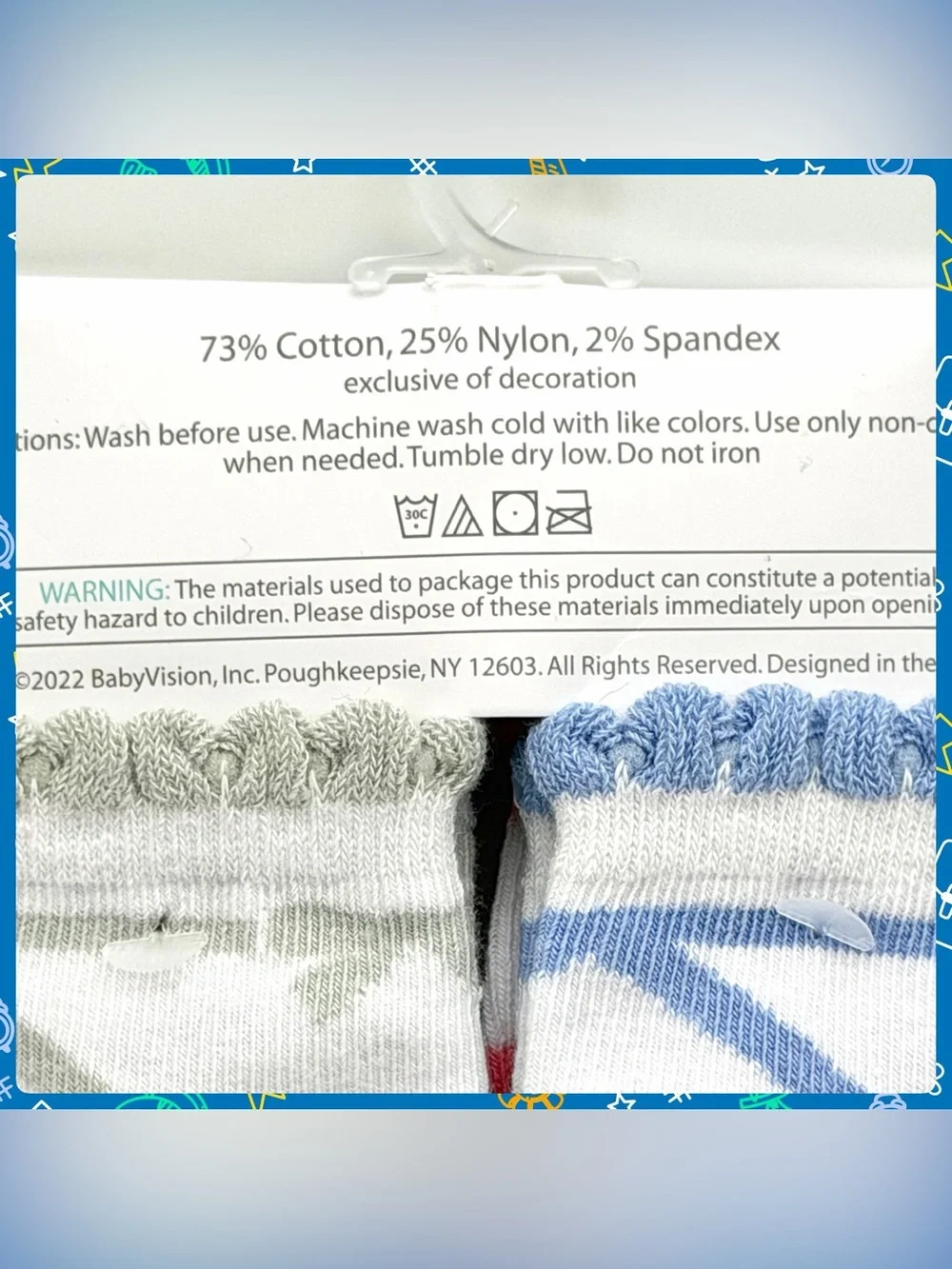 New Lot 8 HUDSON BABY Multi-Color Cotton Ballet Slipper Socks Size 6-12 Months